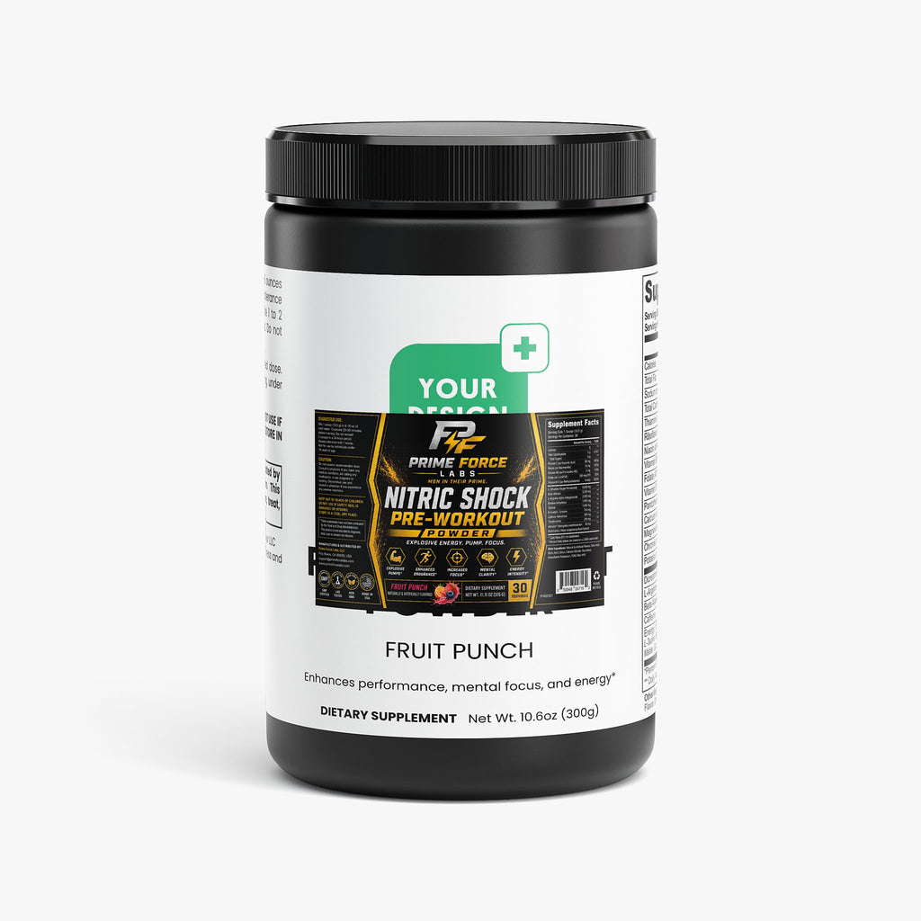 Nitric Shock Pre-Workout Powder (Fruit Punch)