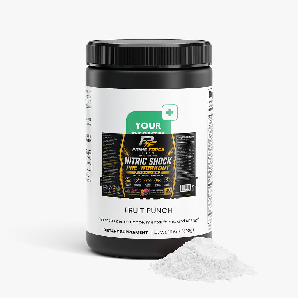 Nitric Shock Pre-Workout Powder (Fruit Punch)