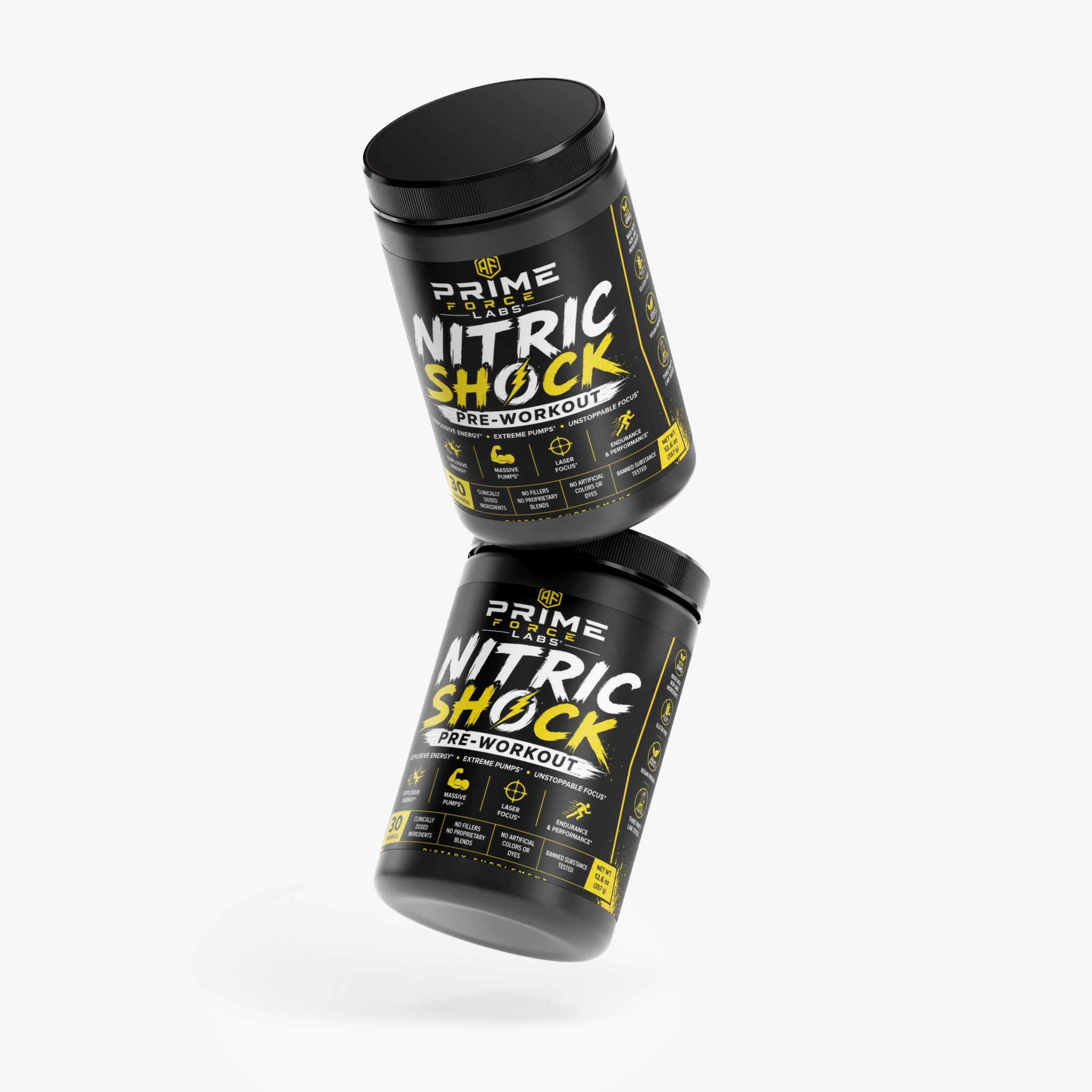 Nitric Shock Pre-Workout Powder (Fruit Punch)