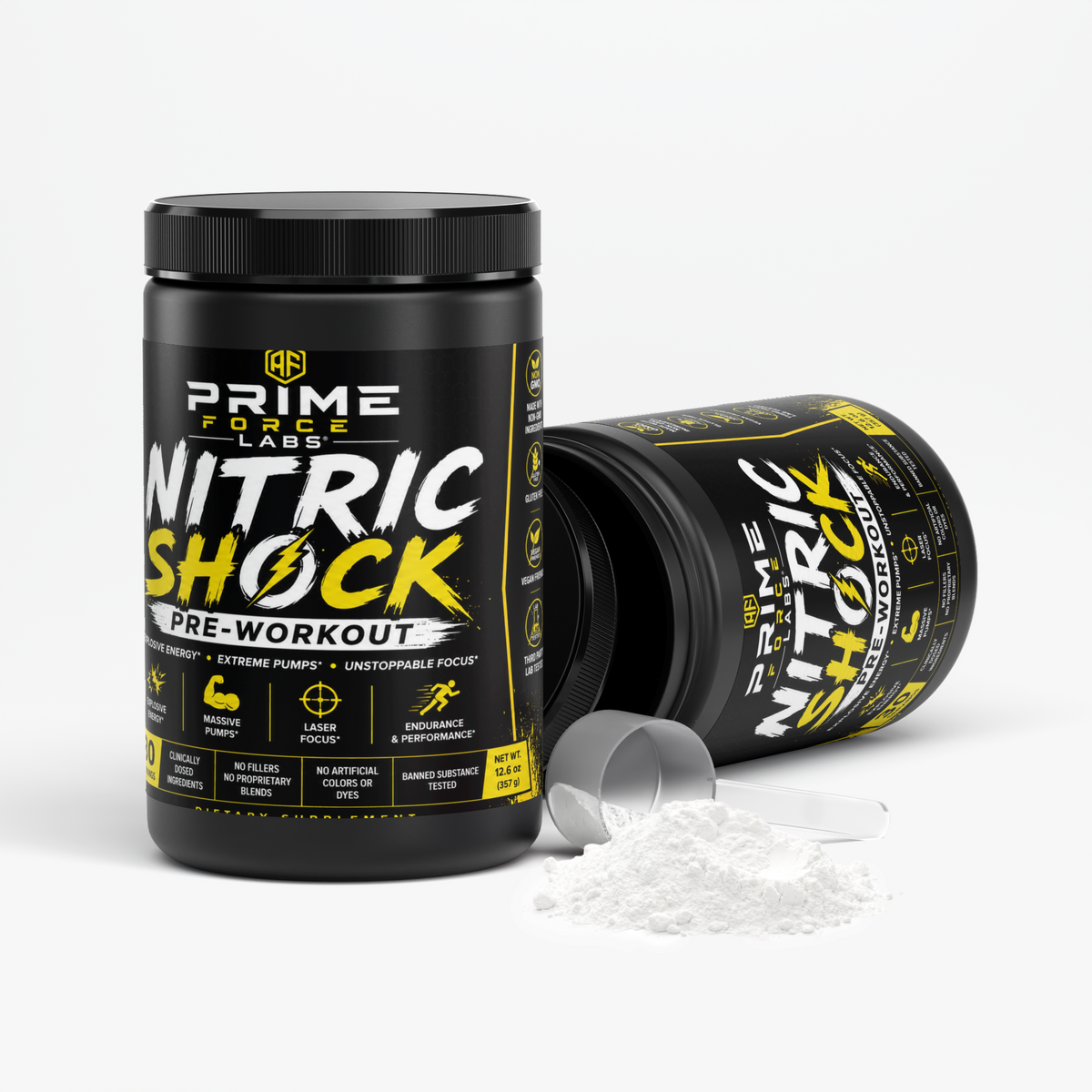 Nitric Shock Pre-Workout Powder (Fruit Punch)